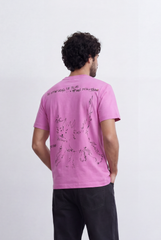 Men’s Chase Graphic Tee Front And Back Print Relaxed Fit