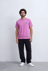 Men’s Chase Graphic Tee Front And Back Print Relaxed Fit