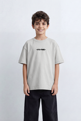 Boy's Oversized Graphic T-Shirt It’s Time Front Print