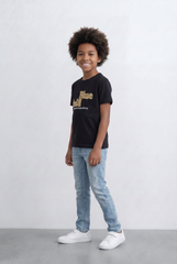 Boy's Blue Label Graphic T-Shirt Everyday Style