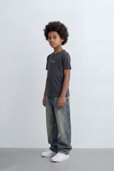 Boy's Passion Back Print T-Shirt Oversize Fit Everyday Style
