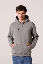 Tomato Plain Slim Fit Men Hoodie