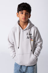 Slim Fit Boys Hoodie Melton
