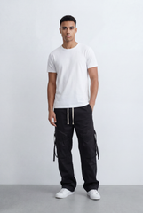 Men’s Utility Cargo Pants Waterproof Flap Pockets