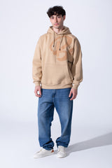 Oversized Men Hoodie Melton