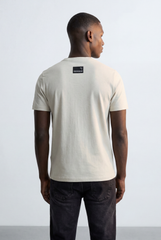 Men’s Embossed Logo T-Shirt Tonal Front Detail
