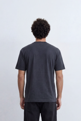 Men’s Textured T-Shirt With Micro Dot Detail
