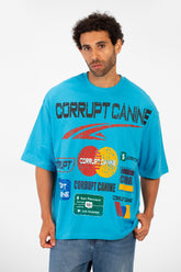 Men’s Oversized Front Bold Logo T-Shirt