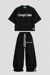 Tomatos Men's Oversized Graphic Sweatpants | Baggy Pants