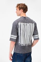 Men’s Vintage Graphic T-Shirt Box Fit Front Artwork