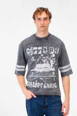 Men’s Vintage Graphic T-Shirt Box Fit Front Artwork