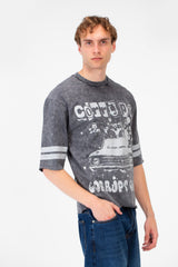 Men’s Vintage Graphic T-Shirt Box Fit Front Artwork