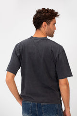Men’s Vintage Graphic T-Shirt Washed Look Faded