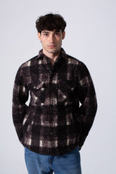 Plaid Padded Men Shirt