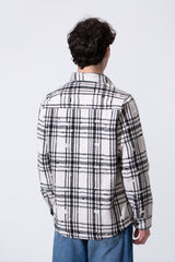 Regular Fit Plaid Padded Men Shirt