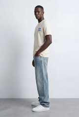 Men’s Back Statement T-Shirt Embossed