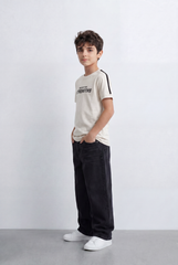 Boy's T-Shirt With Discover Your Strengths Front Print