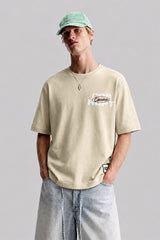 Tomatos Men's Oversized Canine Graphic Tee