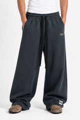 Tomatos Men's Wide-Leg Sweatpants | Oversized Fleece Pants