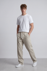 Men’s Oversize Sweatpants Minimal Logo Detail