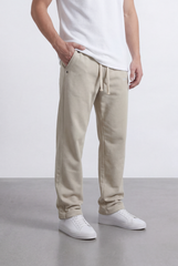 Men’s Oversize Sweatpants Minimal Logo Detail