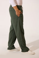 Wide Leg Men Sweatpants