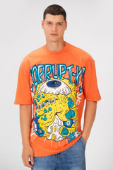 Men’s Street T-Shirt Front Back Statement Graphics