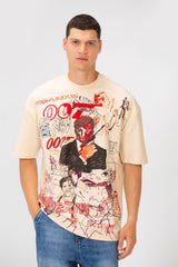 Men’s Graphic T-Shirt Collage Inspired Artwork