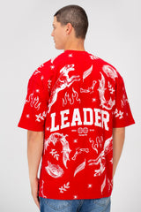 Men’s Bold Leader Typography Graphic T-Shirt