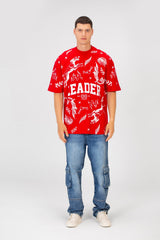 Men’s Bold Leader Typography Graphic T-Shirt
