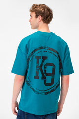 Men’s Oversized Fit Bold Front Typography T-Shirt