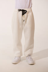 Elastic Waistband Oversized Basic Boys Sweatpants