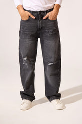 Men’s Denim Distressed Rip Pants