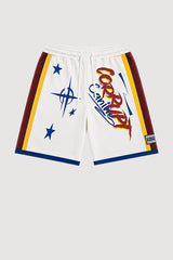 Tomatos Men's Graphic Mesh Basketball Shorts | Streetwear