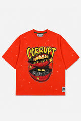 Tomatos Men's Oversized Grillz Graphic Tee | Heavyweight T-Shirt