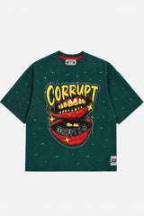 Tomatos Men's Oversized Grillz Graphic Tee | Heavyweight T-Shirt