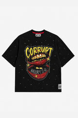 Tomatos Men's Oversized Grillz Graphic Tee | Heavyweight T-Shirt