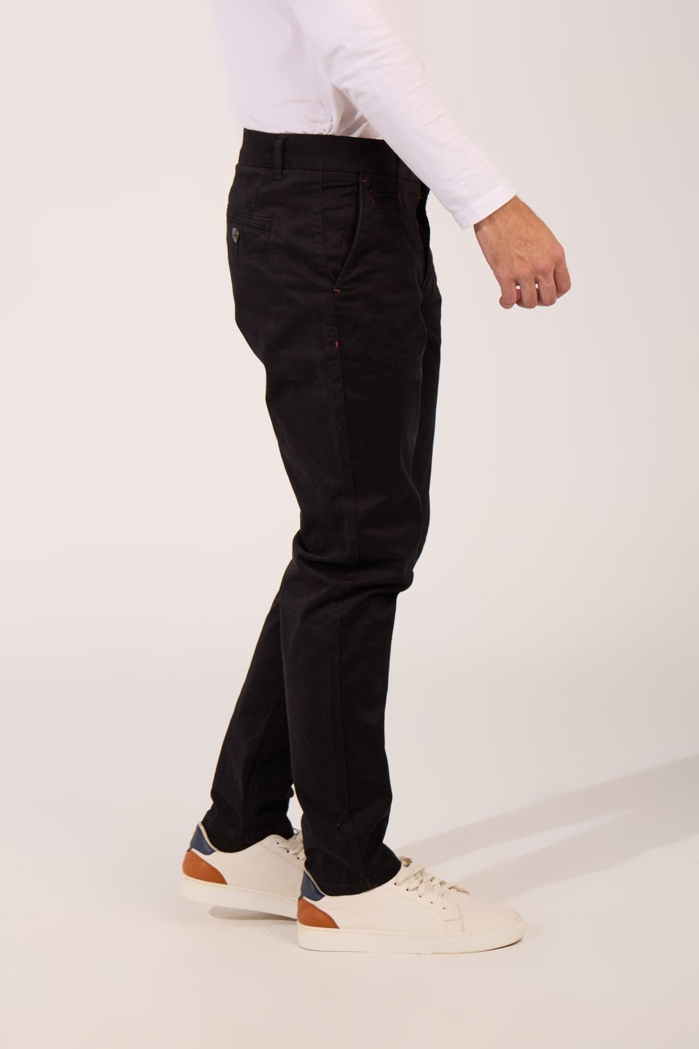 Gabardine Classic Men Trousers Slim Fit