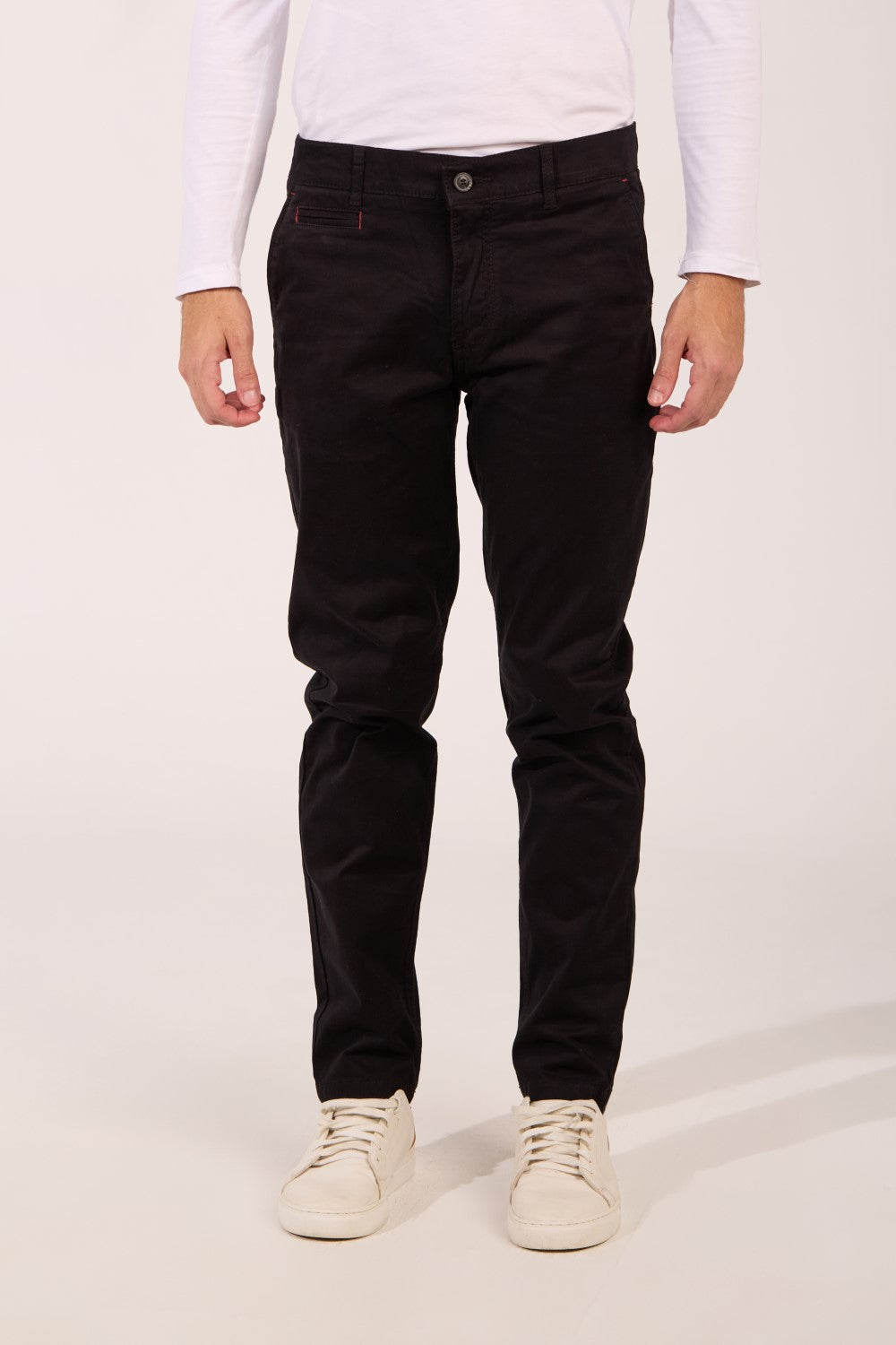 Gabardine Classic Men Trousers Slim Fit