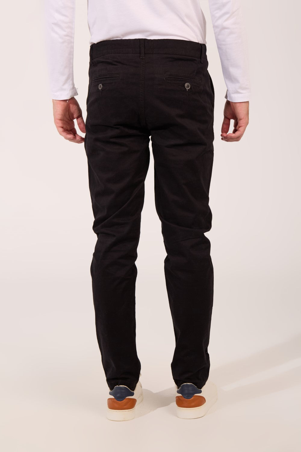 Gabardine Classic Men Trousers Slim Fit