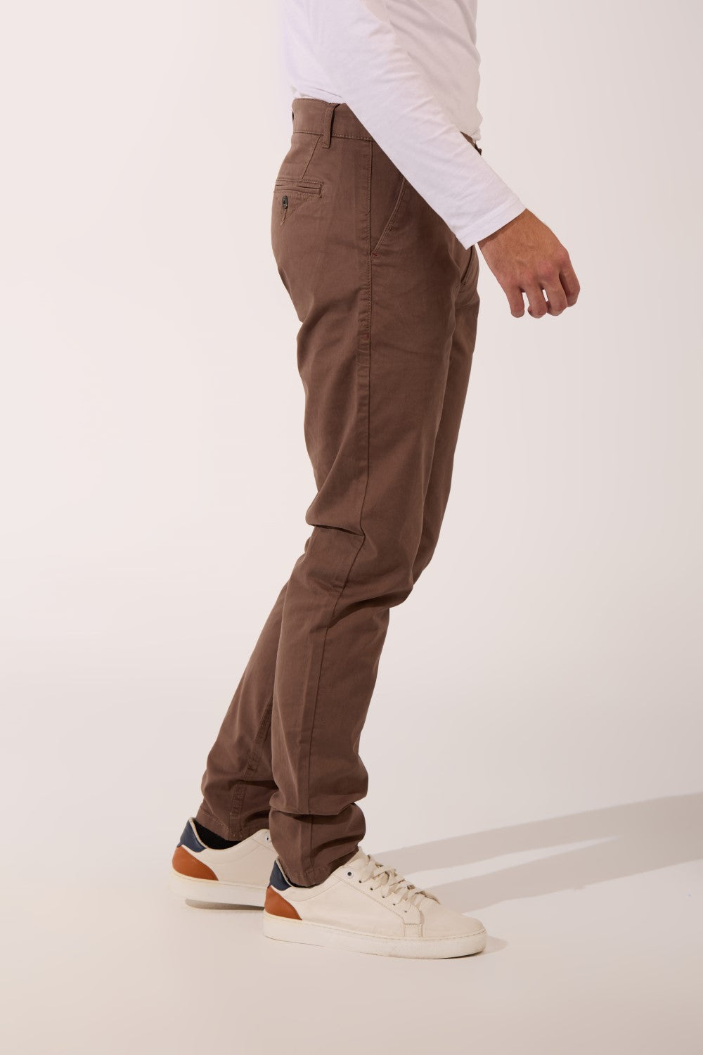 Gabardine Classic Men Trousers Slim Fit