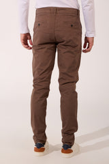 Gabardine Classic Men Trousers Slim Fit