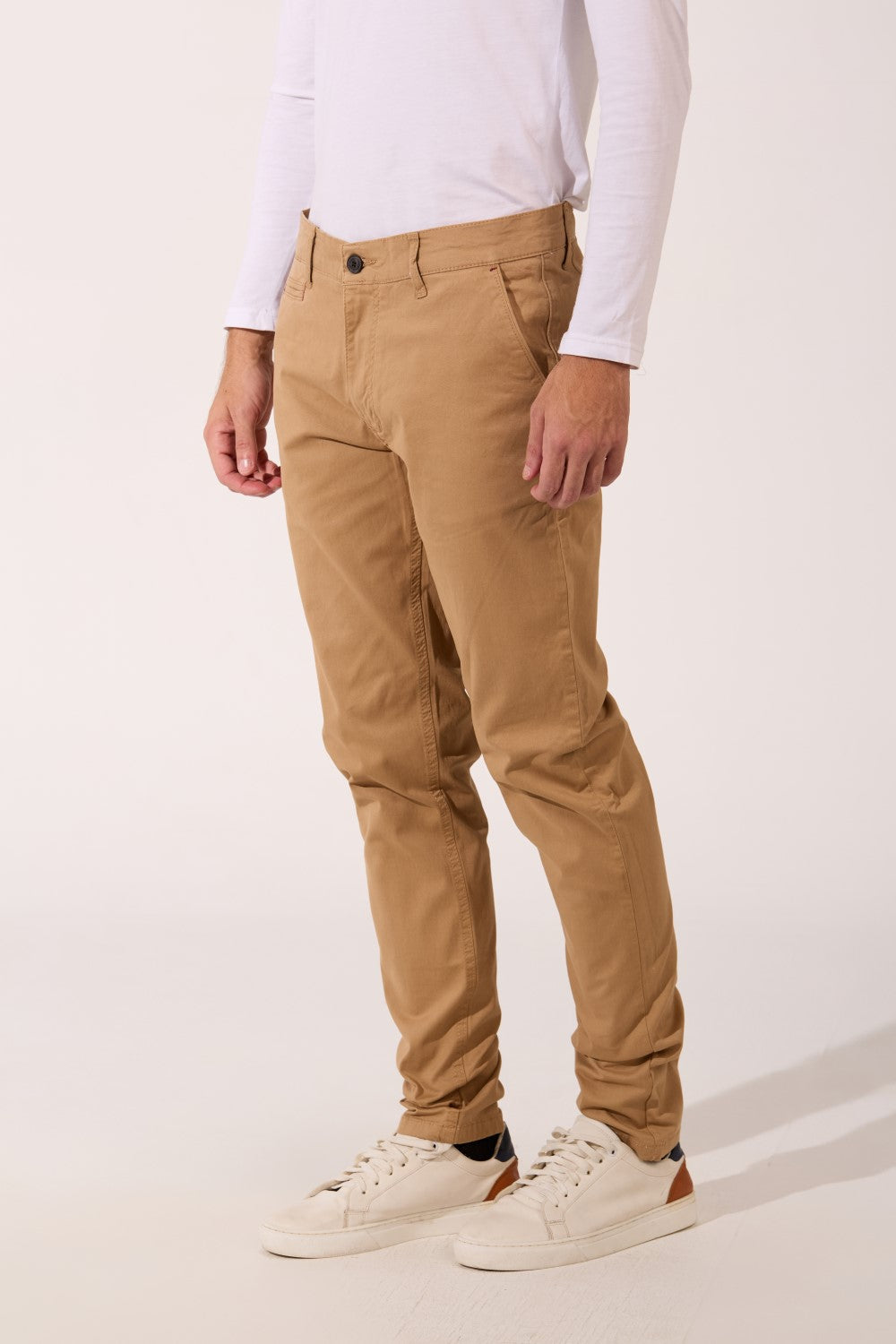 Gabardine Classic Men Trousers Slim Fit