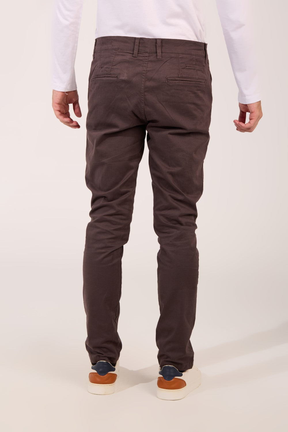 Gabardine Classic Men Trousers Slim Fit