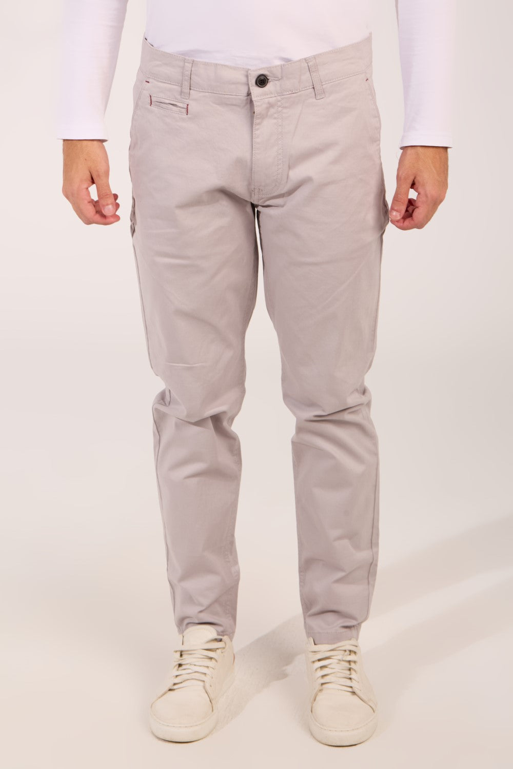 Gabardine Classic Men Trousers Slim Fit