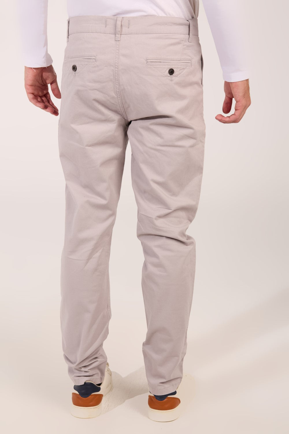 Gabardine Classic Men Trousers Slim Fit