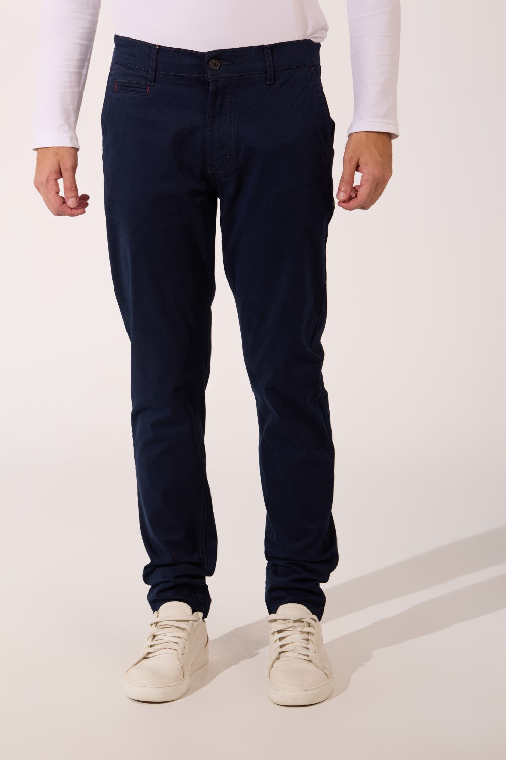 Gabardine Classic Men Trousers Slim Fit