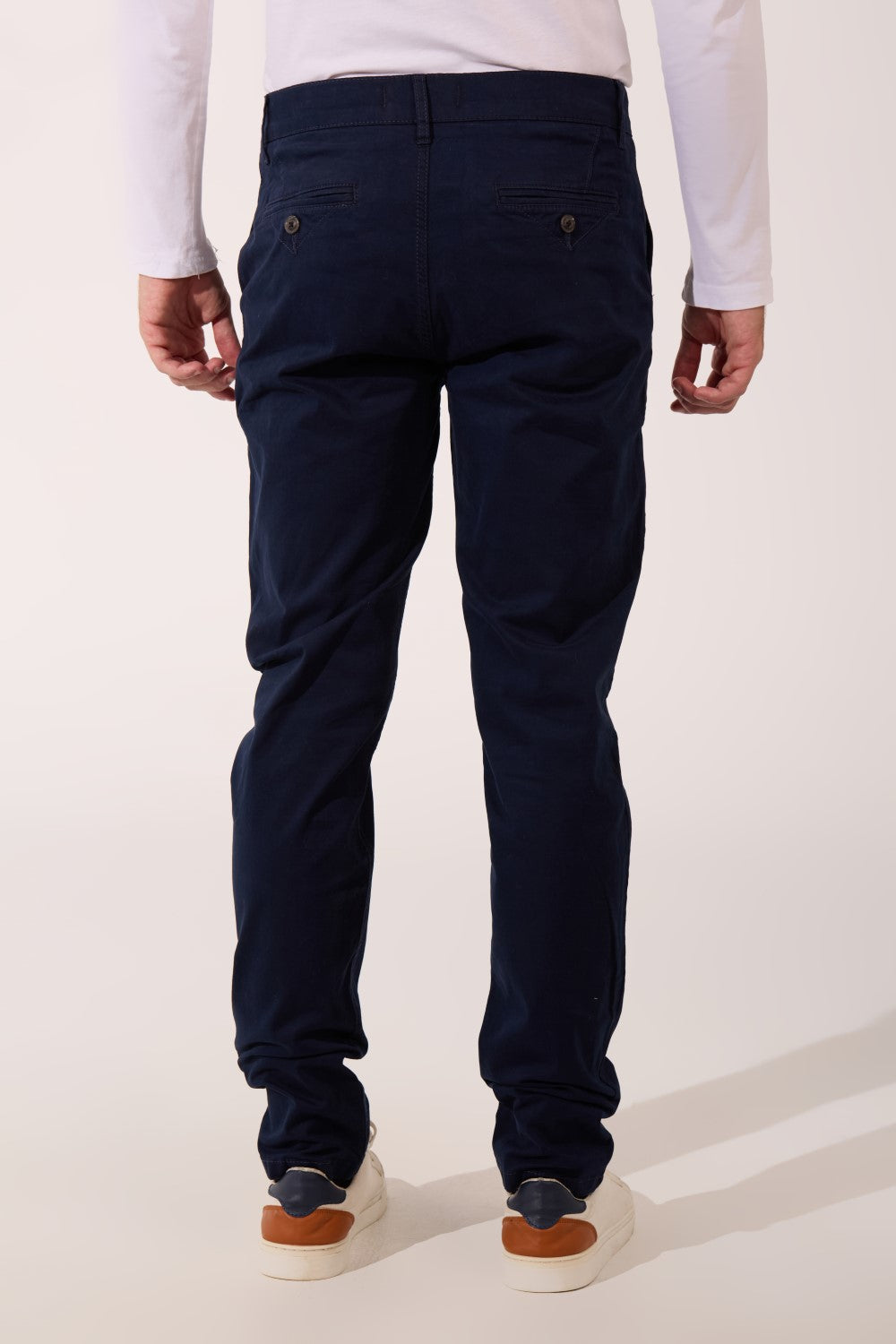 Gabardine Classic Men Trousers Slim Fit