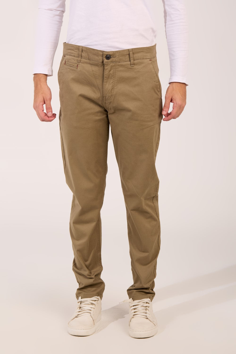Gabardine Classic Men Trousers Slim Fit