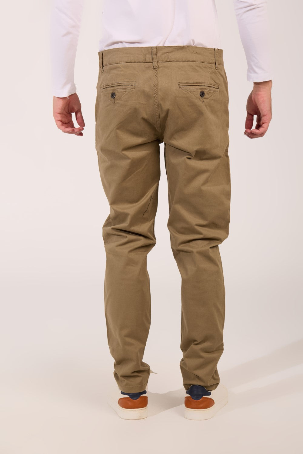 Gabardine Classic Men Trousers Slim Fit